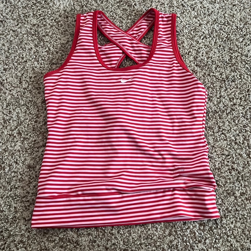 Nike cross running tank- size small